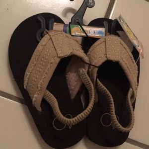 Little Boys Sandals with Stretch Strap Backs